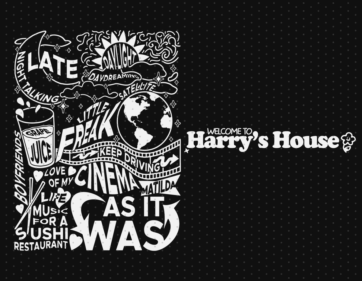 Wellcome Harry's House SVG - Instant Download