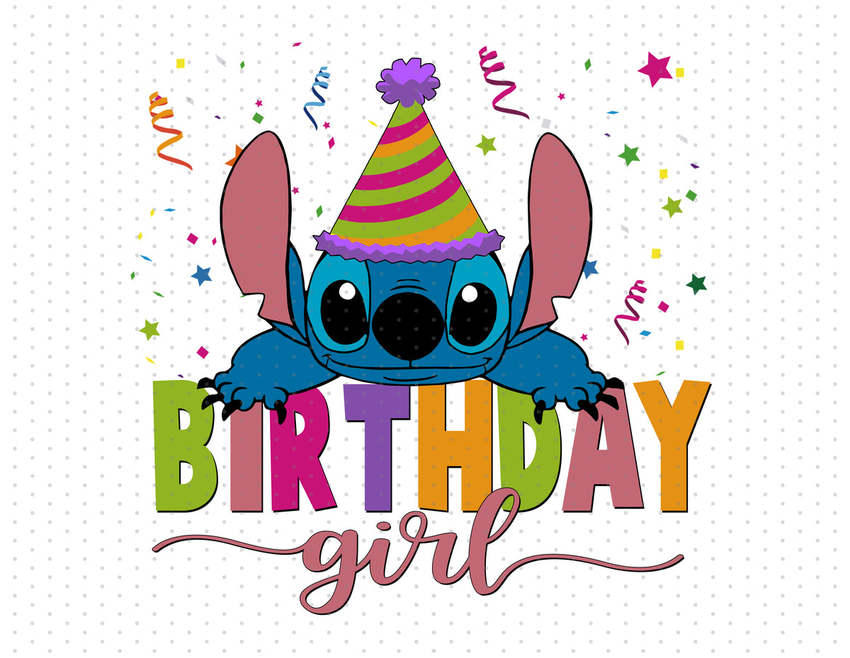 Stitch Birthday Girl Sublimation PNG stitch-birthday-girl-sublimation-png