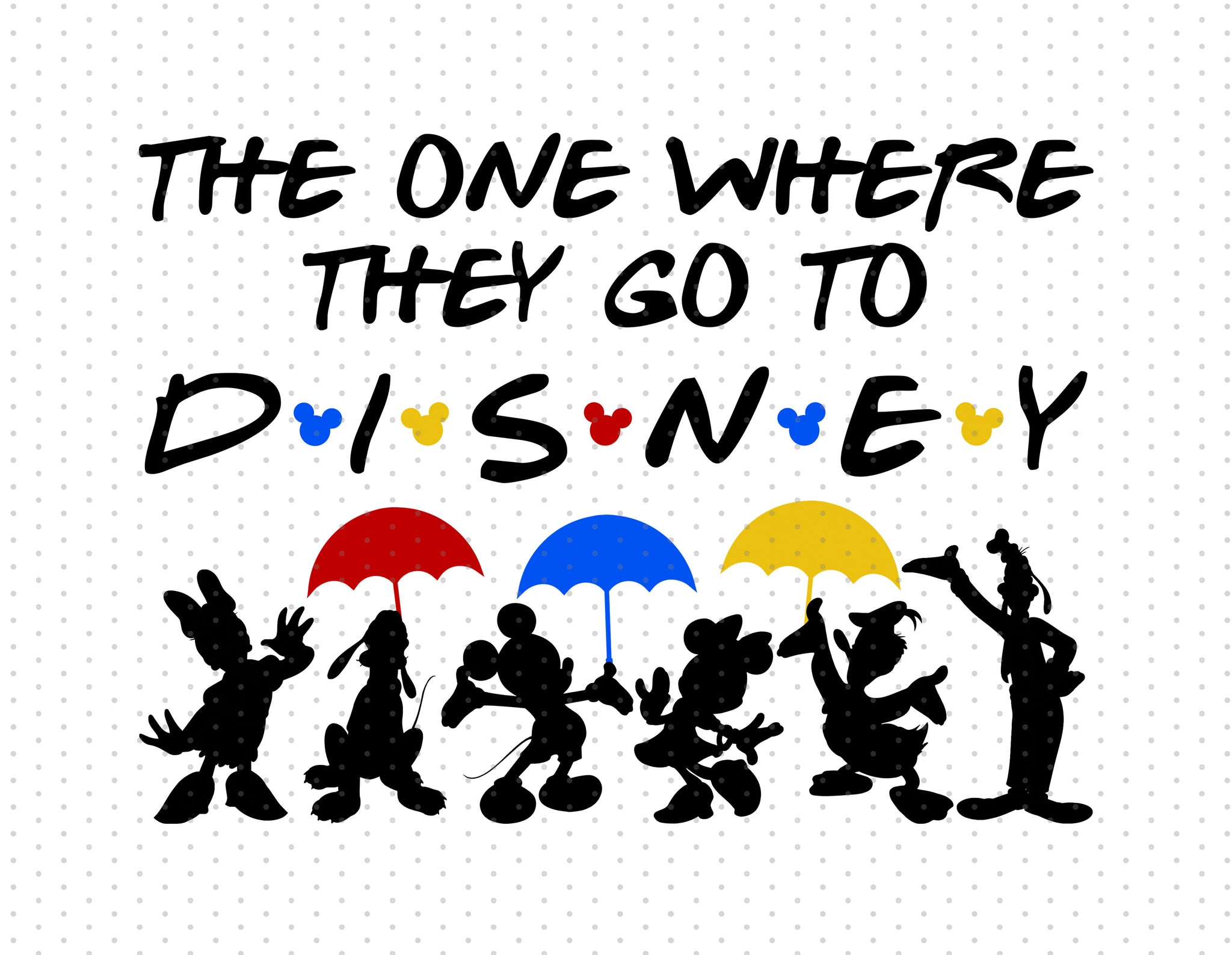 Mickey And Friends PNG, Disney PNG