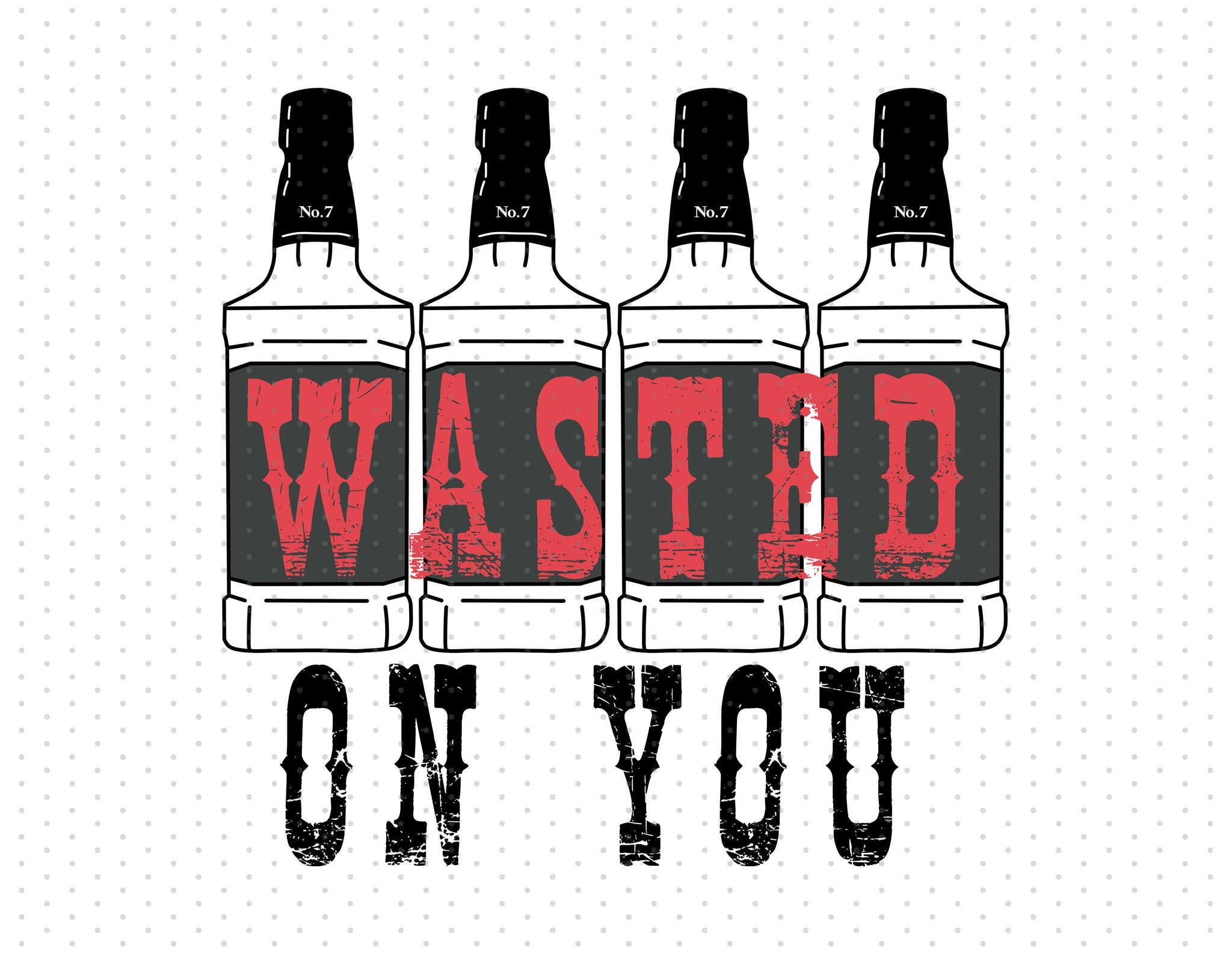 Morgan Wallen - Wasted On You Sublimation PNG