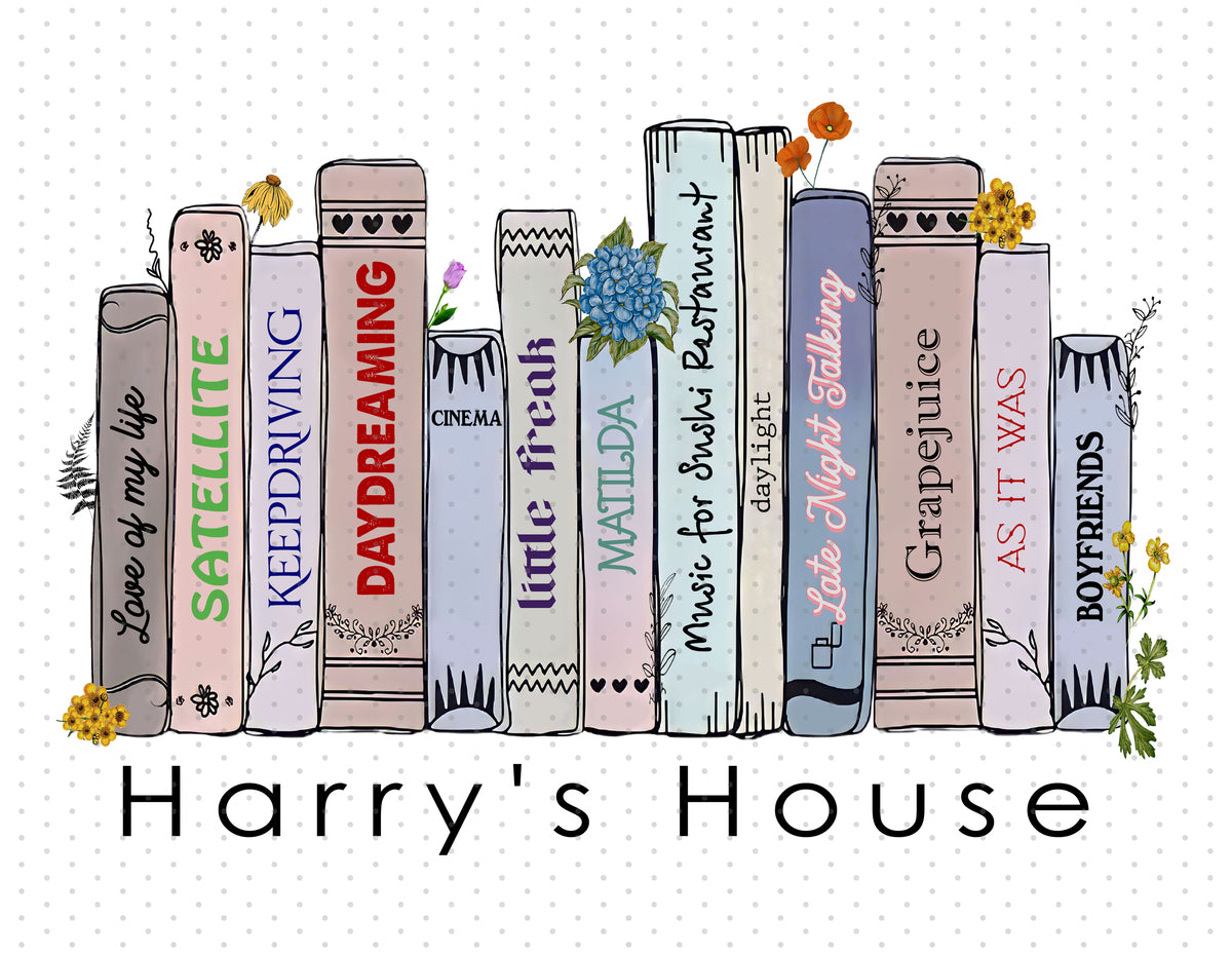 Harry's House - Harry Styles - Sublimation PNG - Instant Download