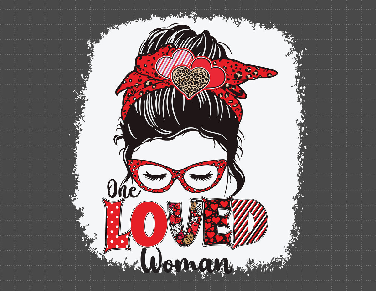 One Loved Woman SVG - Instant Download