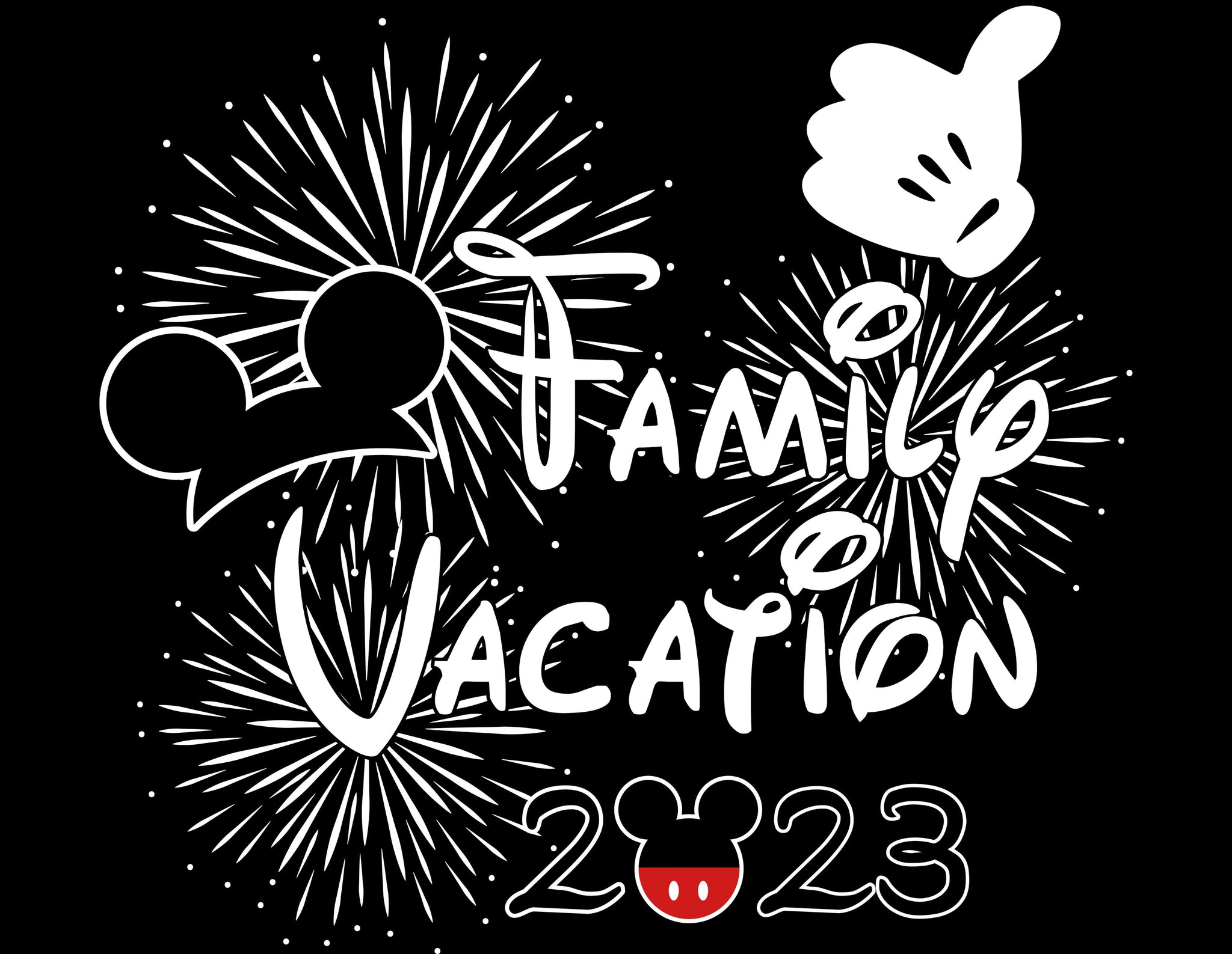 Disney Family Vacation 2023 Svg - Instant Download