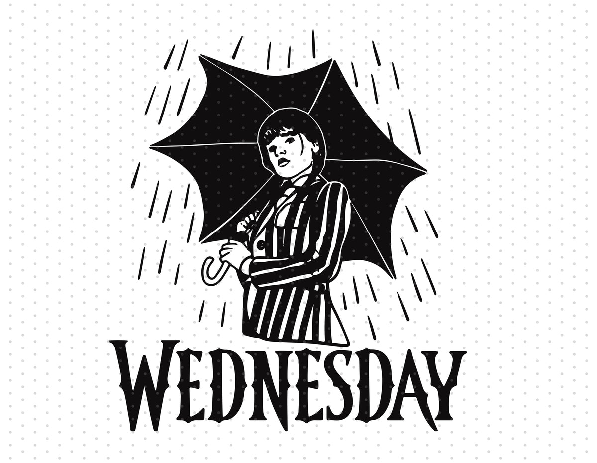 Wednesday Addams PNG Bundle - Netflix series bundle PNG - We