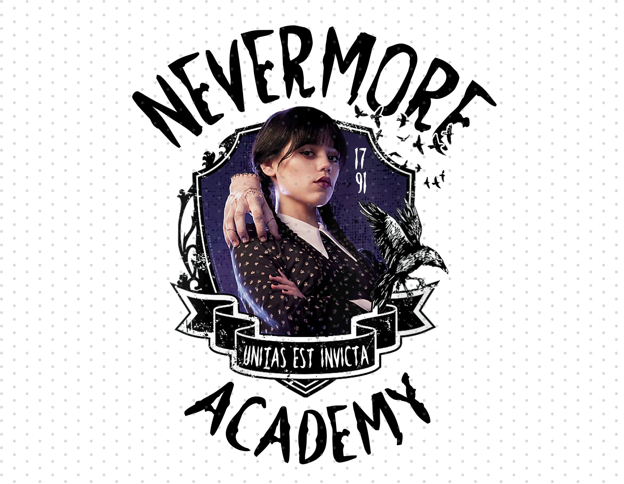 Wednesday Addams - Nevermore Academy PNG